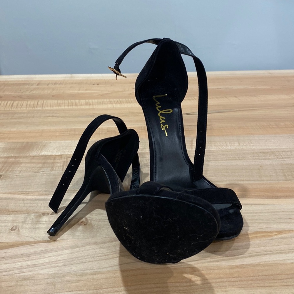 Lulus black heels👠